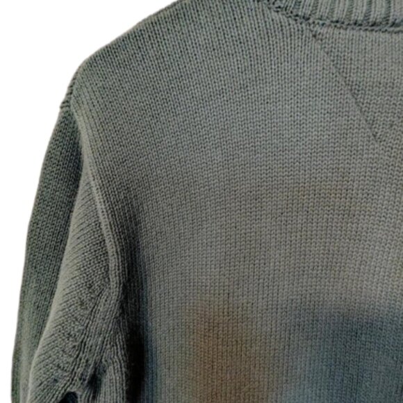 Tommy Hilfiger Women's Sweater in Olive Color - Picture 5 of 9